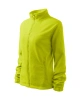 Mikina dámská fleece Jacket  - limetková