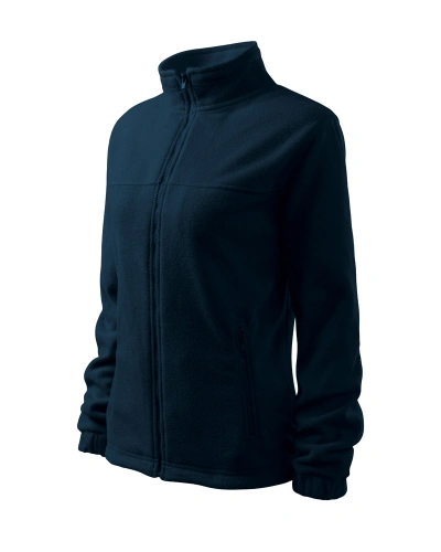 Mikina dámská fleece JACKET - námořní modrá