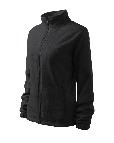 Mikina dámská fleece JACKET - ebony gray